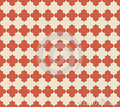 1001 Night Arabesque. Ramadan Kareem Noble Pattern. Moroccan Seamless Pattern. Tender Vector Illustration