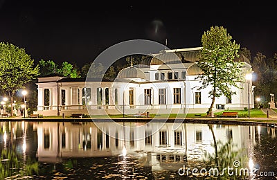 Night at the Casino in Cluj Napoca Stock Photo