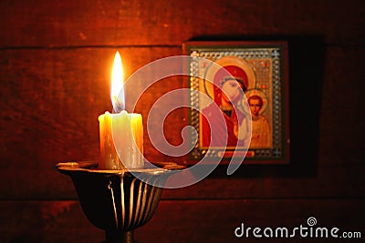 Night Prayer Stock Photo
