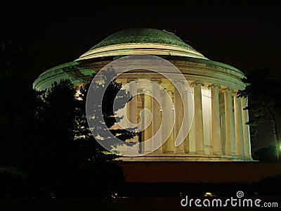 Close up of the Thomas Jefferson Memorial Building in Washington, D.C up close Stock Photo