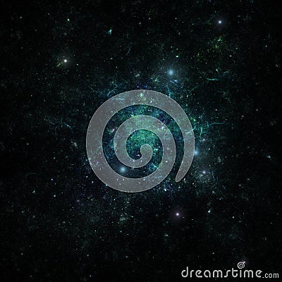 Night sky - Universe filled with stars Stock Photo