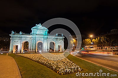 Alcala gate Stock Photo