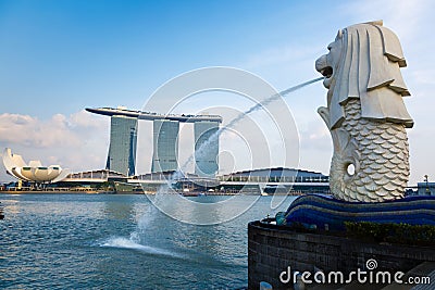 Night view of the garden singapore Editorial Stock Photo