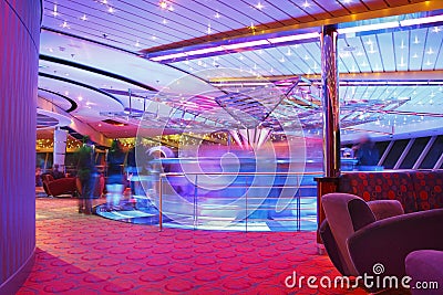 Nightclub bar Stock Photo