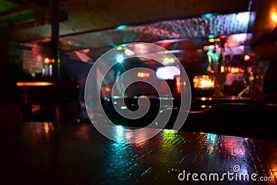 Nightclub laser. Stock Photo