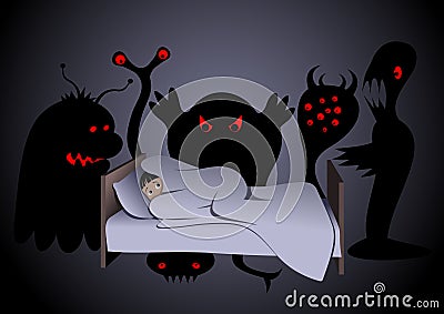 Nightmare Vector Illustration