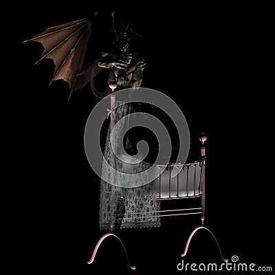 Nightmare dreams #01 Stock Photo