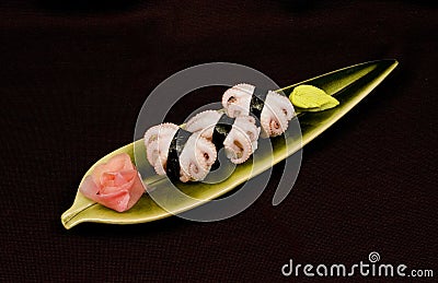 Nigiri-Sushi Stock Photo