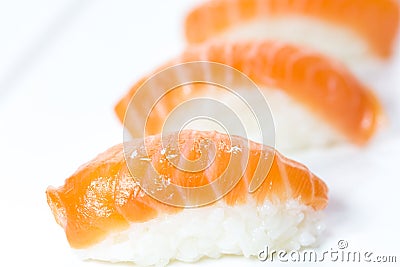 Nigiri sushi Stock Photo