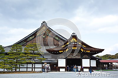 Nijo Castle Editorial Stock Photo