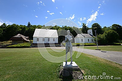 Nikola Tesla birth house, Smiljan Stock Photo