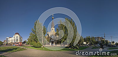 Cathedral Church in Nikolaev, Ukraine Editorial Stock Photo