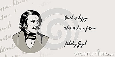 025_Nikolay_Gogol Editorial Stock Photo