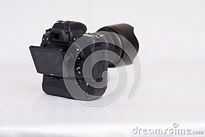 Nikon D750 with MB16 Editorial Stock Photo