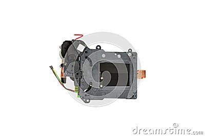 For Nikon D7000 Shutter Unit 1H998-119-1 with Curtain Blade Motor Assembly Component Part Camera Repair Spare Part Stock Photo
