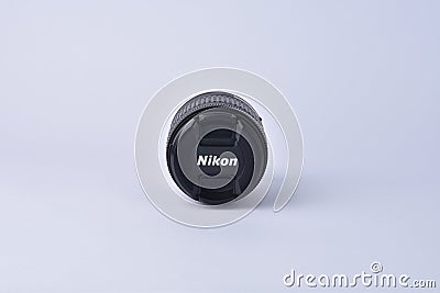 Nikon DSLR Kit Lens, AF-P Nikkon 18-55mm Editorial Stock Photo