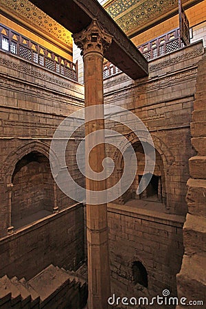 Nilometer Cairo Egypt Editorial Stock Photo