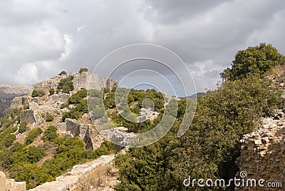 Nimrod Fortress Stock Photo