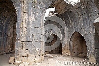 Nimrod fortress Stock Photo