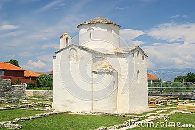 Nin cathedral Stock Photo