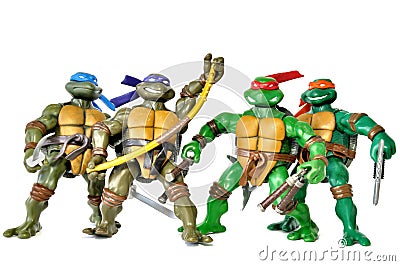 Ninja Turtles Editorial Stock Photo