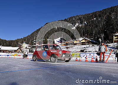 Nino Margiotta, winner of 2013 Winter Marathon Editorial Stock Photo