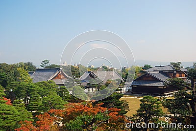 Ninomaru Palace, Kyoto, Japan Stock Photo