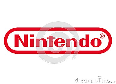 Nintendo Logo Editorial Stock Photo