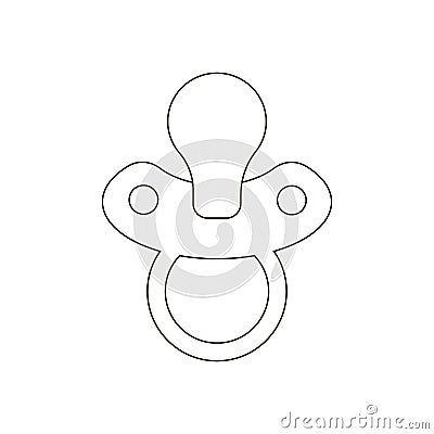 Nipple path vector Vector Illustration