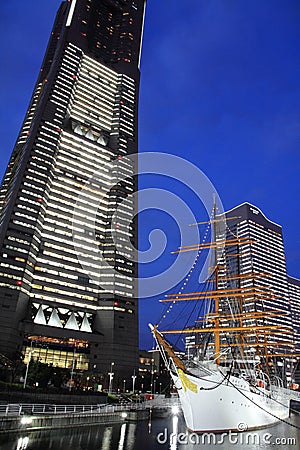 Nippon maru, sailing ship Editorial Stock Photo