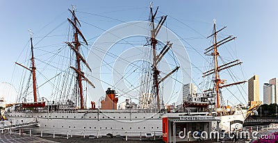 NipponMaru sails ship Editorial Stock Photo