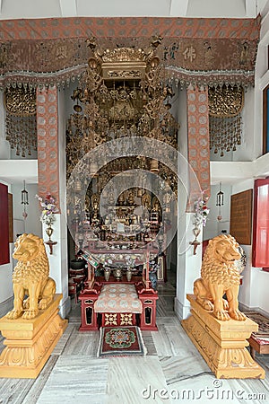 Nipponzan Myohoji- A Japanese Buddhist Temple in Puri , Editorial Stock Photo