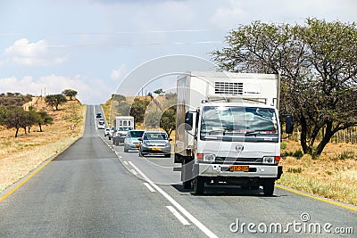 Nissan Diesel UD40 Editorial Stock Photo