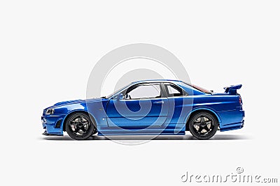 Nissan GT-R R34 Z-tune Editorial Stock Photo