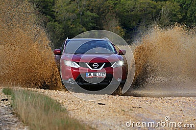 Nissan Qashqai Editorial Stock Photo