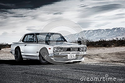 Nissan Skyline 2000GT-R (Hakosuka) Editorial Stock Photo