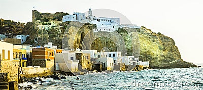 Nisyros island (Dodecanese) Stock Photo