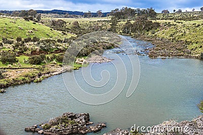 Tasmanian Nive River Stock Photo