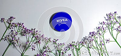 Nivea creme for both Men and Woman skin Editorial Stock Photo