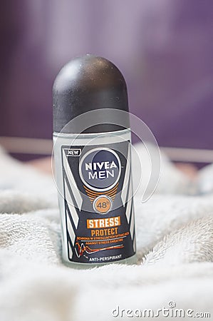 Nivea Men deodorant Editorial Stock Photo
