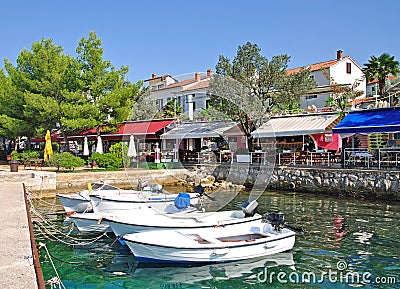 Njivice,Krk Island,Croatia Stock Photo