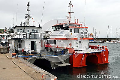 Njord Offshore Vessel Editorial Stock Photo