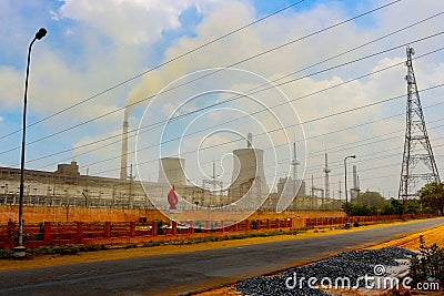 NLC Power Production Stock Photo