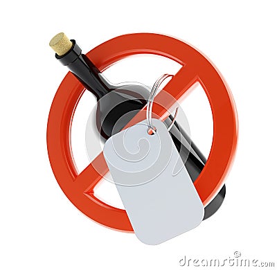 No alcohol sign Stock Photo