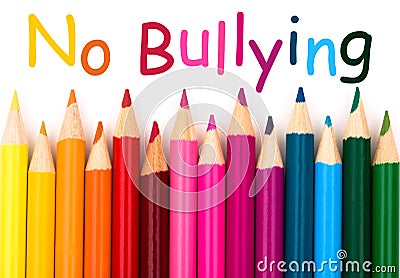 No Bullying Stock Photo