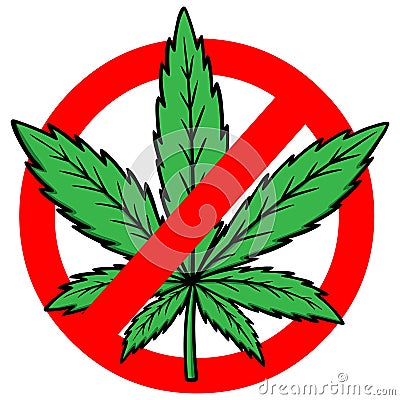 No Drugs Vector Illustration