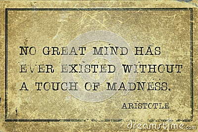 Great mind Aristotle Stock Photo