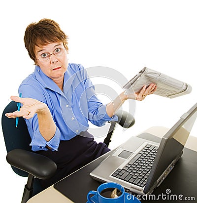 No Jobs Available Stock Photo