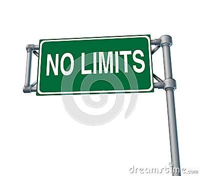 No Limitations Stock Photo