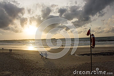 No more surfing today Editorial Stock Photo